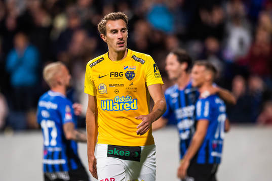 Falkenbergs Tobias Karlsson deppar