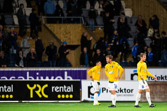 Falkenbergs spelare deppar