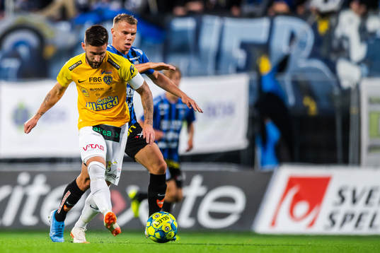 Falkenbergs Tibor Joza och Sirius Elias Andersson