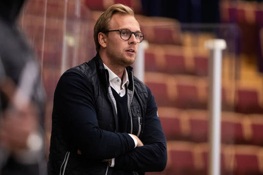 Leksands assisterande tränare Anton Bokull