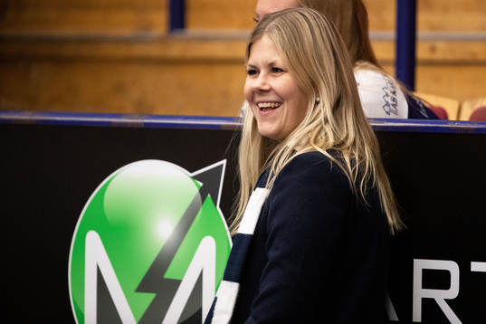 Leksands lagledare Kristina Backlund