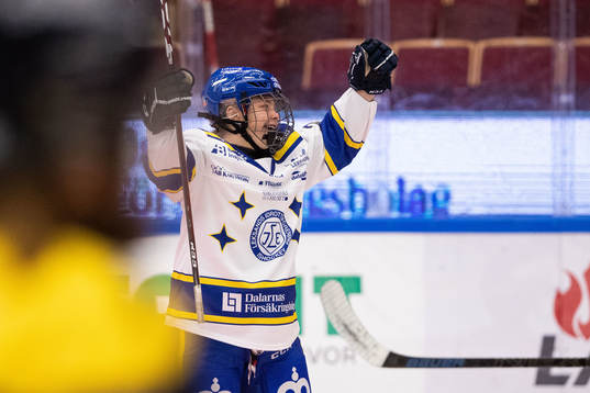 Leksands Nicole Hall jublar