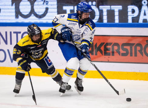 s Sanni Hakala och Leksands Lena Düsterhöft