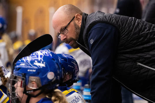 Leksands tränare Lars Stenmark