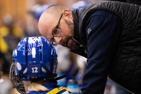 Leksands tränare Lars Stenmark