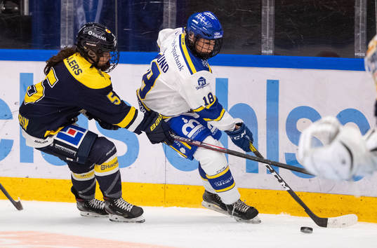 s Sidney Morin och Leksands Linnea Sjölund
