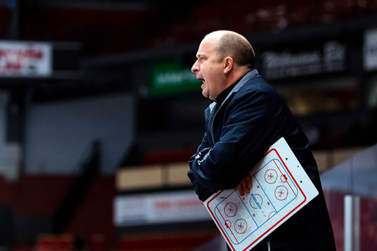 Brynäs tränare Henrik Glaas
