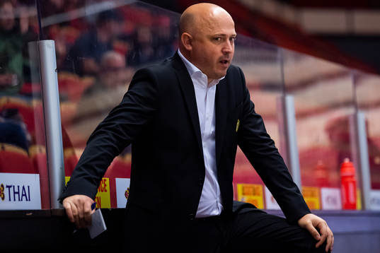 Brynäs tränare Henrik Glaas