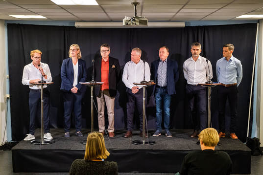 Peter Åhlander, kommunikationschef Malmö FF, Maria