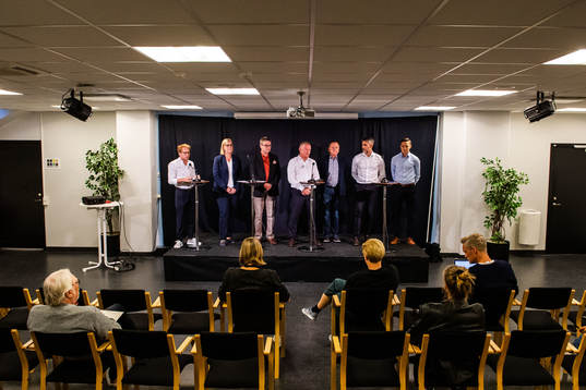 Peter Åhlander, kommunikationschef Malmö FF, Maria