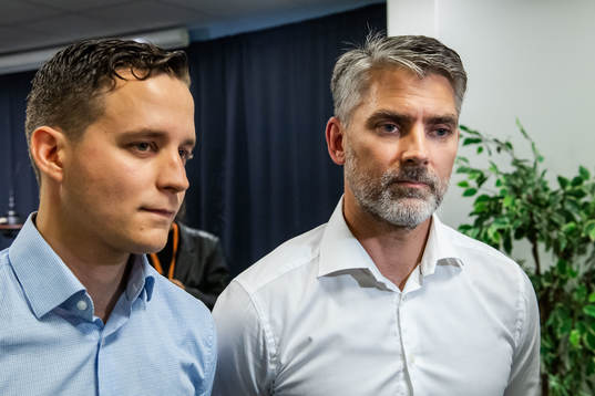 Niclas Carlnén, VD Malmö FF och LB07 klubbchef David