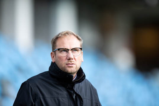 Halmstads tränare Magnus Haglund