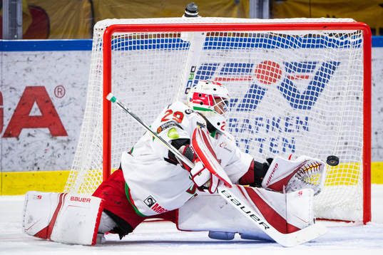 Luleås Nicoline Söndergaard Jensen (ej i bild) gör 2-0