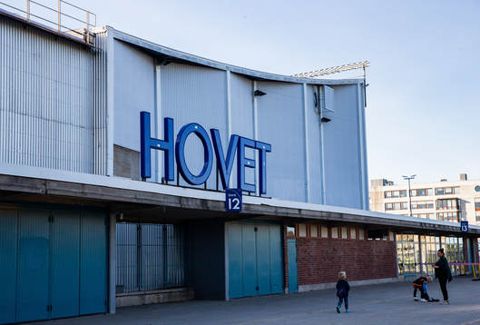 Exteriör av Hovet
