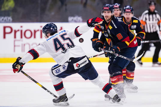 Linköpings Simon Lundmark och Djurgårdens Anton Hedman