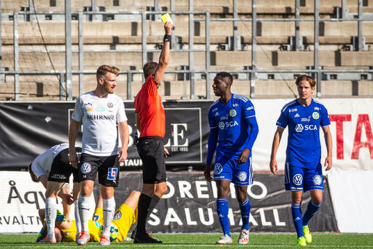 Sundsvalls Peter Wilson tilldels en varning