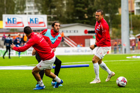Adem Güven and Edvard Skagestad of Kongsvinger
