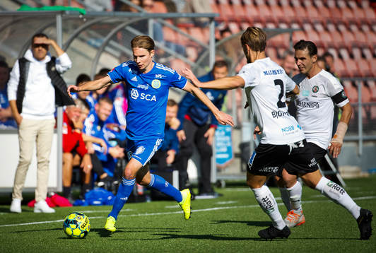 Sundsvalls Johan Blomberg och Örebros Daniel Björnkvist