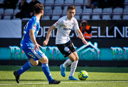 Sundsvalls Jonathan Tamimi och Örebros Jake Larsson