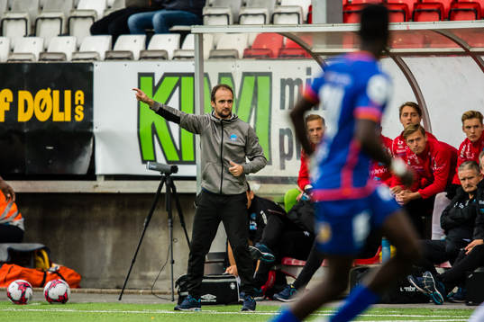 Vitor Gazimba, head coach of Kongsvinger