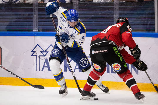 Leksands Daniel Olsson Trkulja och Malmö Redhawks Jesper