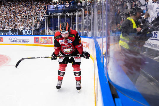 Malmö Redhawks Marcus Björk deppar