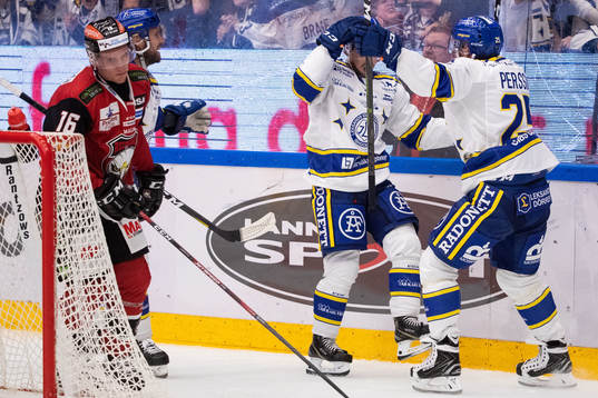 Malmö Redhawks Matias Lassen deppar