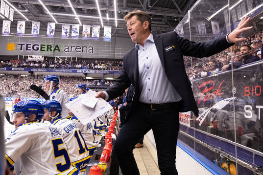 Leksands assisterande tränare Gunnar Persson
