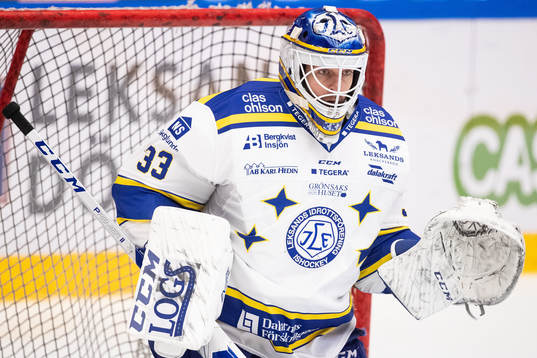 Leksands målvakt Axel Brage