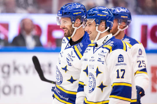Leksands Marek Hrivik och Daniel Olsson Trkulja