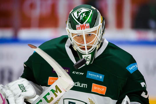 Färjestads  målvakt Markus Svensson
