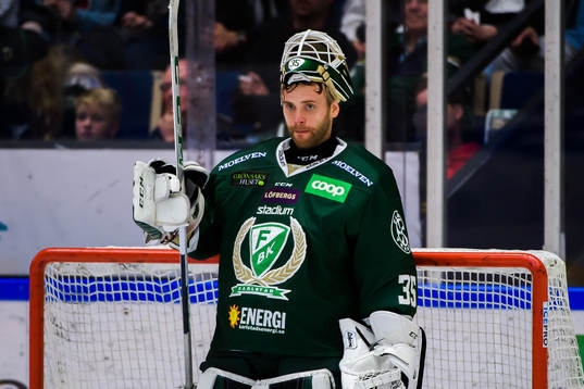 Färjestads  målvakt Markus Svensson