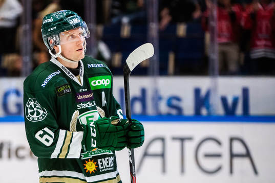 Färjestads Johan Ryno deppar