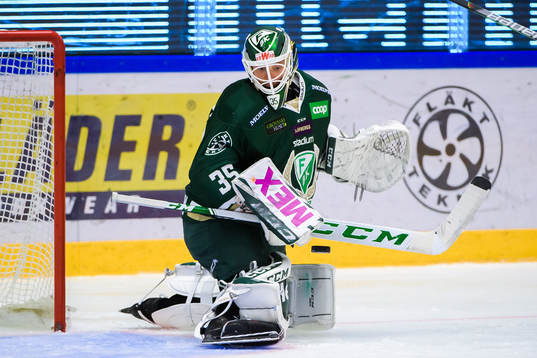 Färjestads  målvakt Markus Svensson