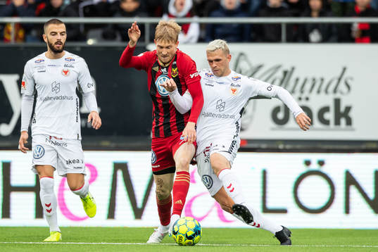 Östersunds Simon Kroon och Kalmars Jesper Manns