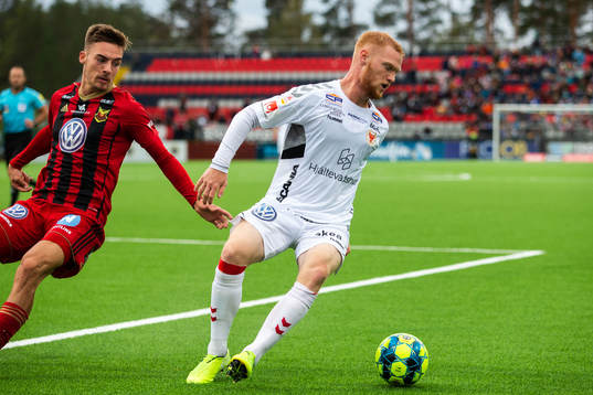 Kalmars Nils Fröling och Östersunds Felix Hörberg