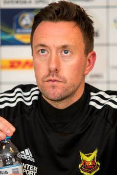 Östersunds tränare Ian Burchnall