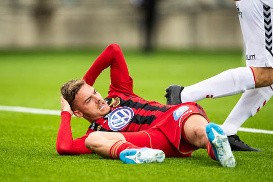 Östersunds Felix Hörberg reagerar