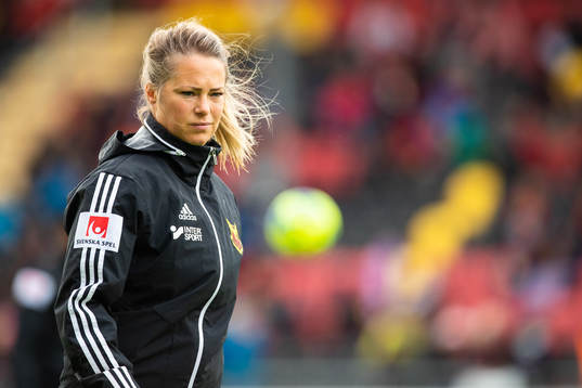 Östersunds assisterande tränare Johanna Almgren