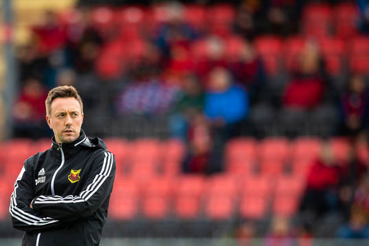 Östersunds tränare Ian Burchnall