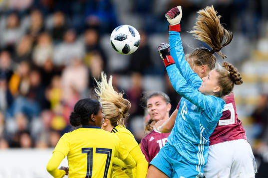 Tysklands målvakt Julia Matuszek