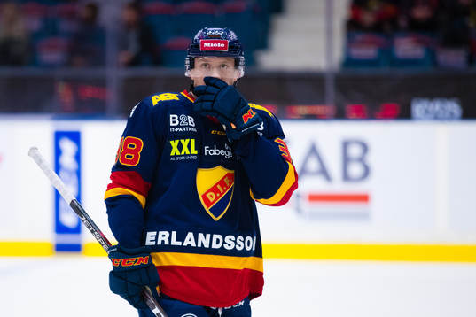 Djurgårdens Olle Alsing deppar