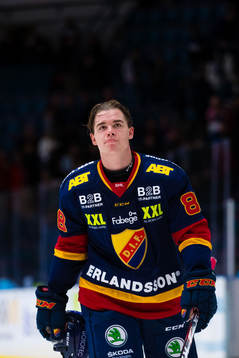 Djurgårdens Alexander Holtz jublar
