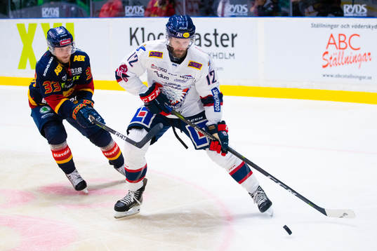 Djurgårdens Linus Hultström och Linköpings Sebastian