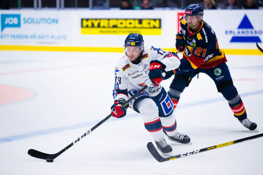 Linköpings Andrew Gordon och Djurgårdens Patrik Berglund