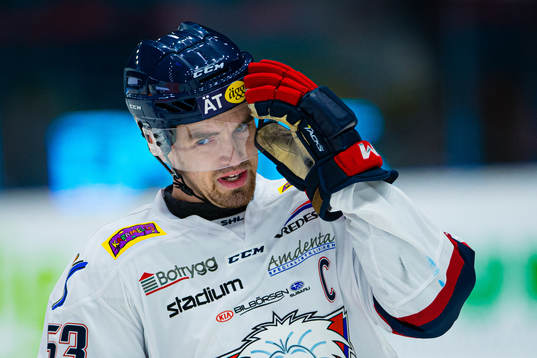 Linköpings Eddie Larsson deppar