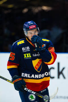 Djurgårdens Michael Haga deppar