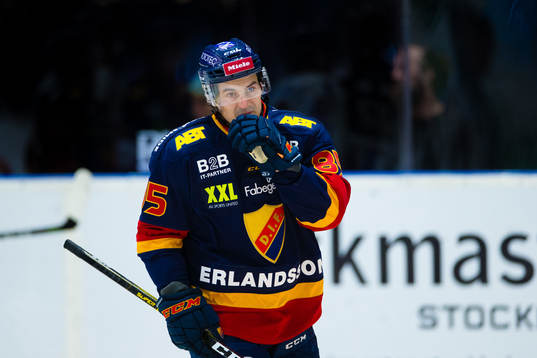 Djurgårdens Michael Haga deppar
