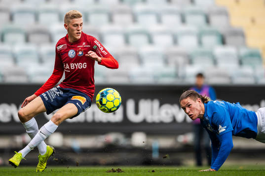 Örgrytes Alexander Bernhardsson och Trelleborgs Isak