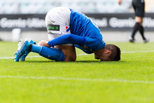 Trelleborgs Bozidar Velickovic har ont